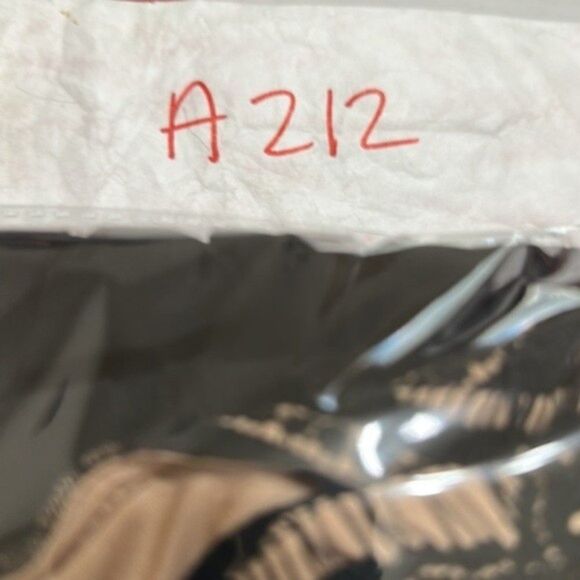 ADRIANNA PAPELL LACE TIERED STRETCH SHEATH DRESS 12P BLACK / NUDE - Picture 11 of 11